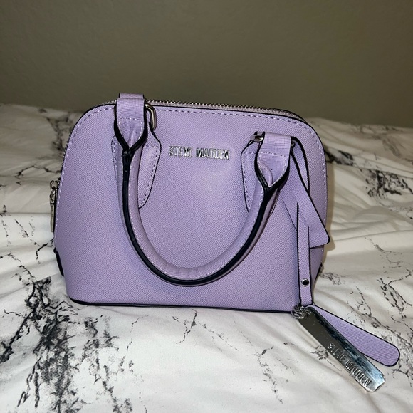 Steve Madden handbags pastel blue, purple, and black - Picture 2 of 6